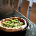 A margherita with arugula pizza at NeoPapalis on Tuesday. Daniel Brenner I AnnArbor.com